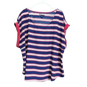 Old Navy Women's Striped Short Sleeve Top